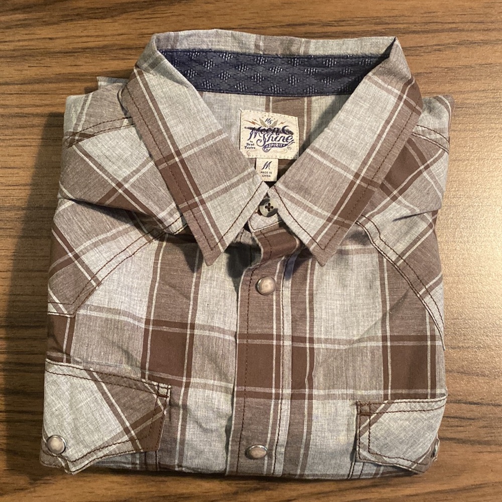 - MoonShine Spirit Men’s LongSleeve Western Dress Shirt